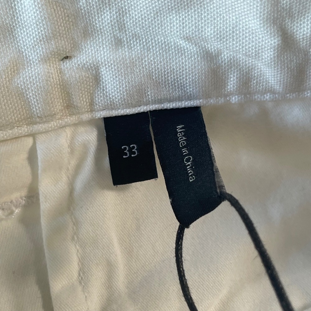 Theory Zaine Pants Slim Fit Chino Trousers White Womens Size 33 NEW
NWT - Picture 9 of 14